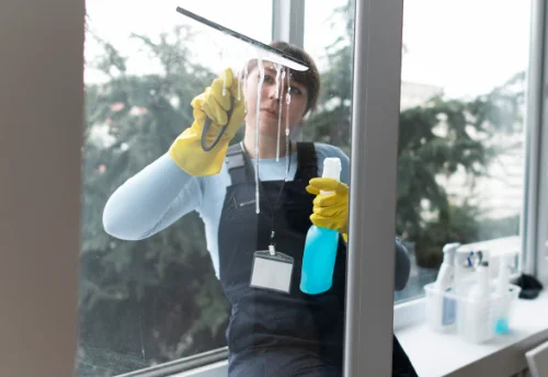 Nettoyage de vitres intérieures et extérieures au Poët
